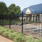 Wrought Iron Galvanized Steel Fence