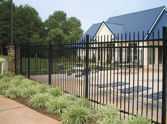 Wrought Iron Galvanized Steel Fence